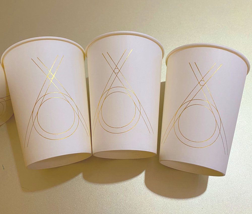 烫金纸杯订制.一次性烫金广告杯 烫金纸杯订制.一次性烫金广告杯